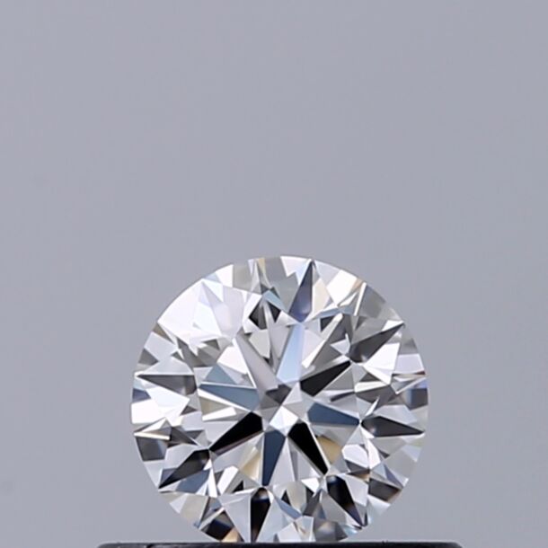0.32 Carat Natural Diamond, Round Cut, Color F, Clarity IF