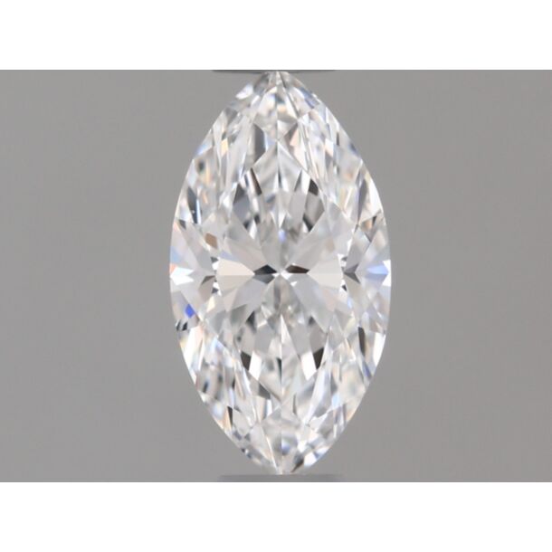 0.32 Carat Diamant Naturel de taille Marquise, Couleur E, Pureté VVS2