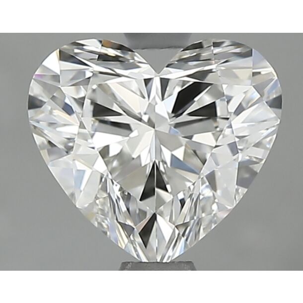 1.1 Karat Natürlicher Diamant Im Herzschliff, Farbe H, Reinheit IF