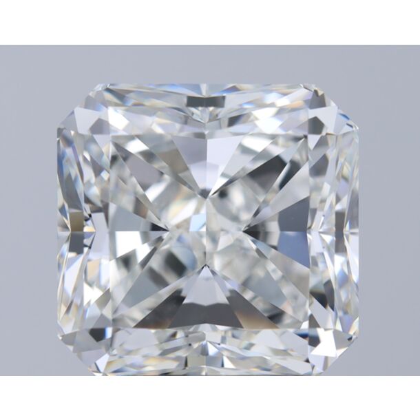 5.01 Karat Natürlicher Diamant Im Radiantschliff, Farbe G, Reinheit VVS2