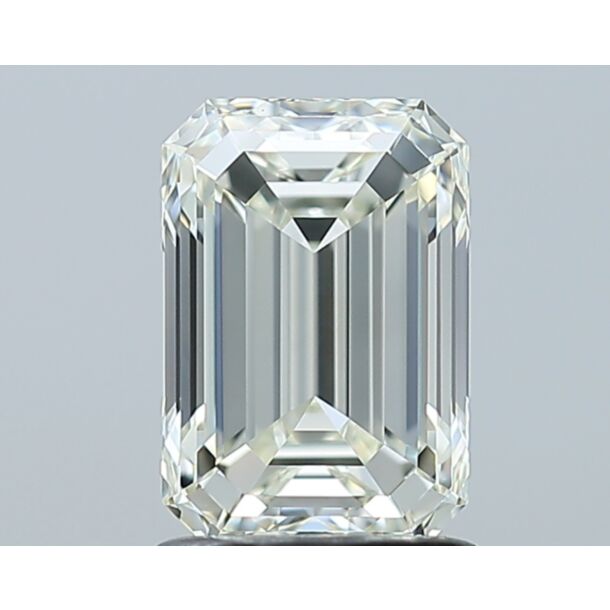 1.51 Karat Natürlicher Diamant Im Smaragdschliff, Farbe I, Reinheit VVS1