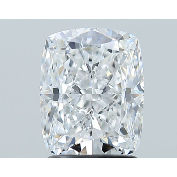 2.01 Karat Natürlicher Diamant Im Kissenschliff, Farbe E, Reinheit SI1