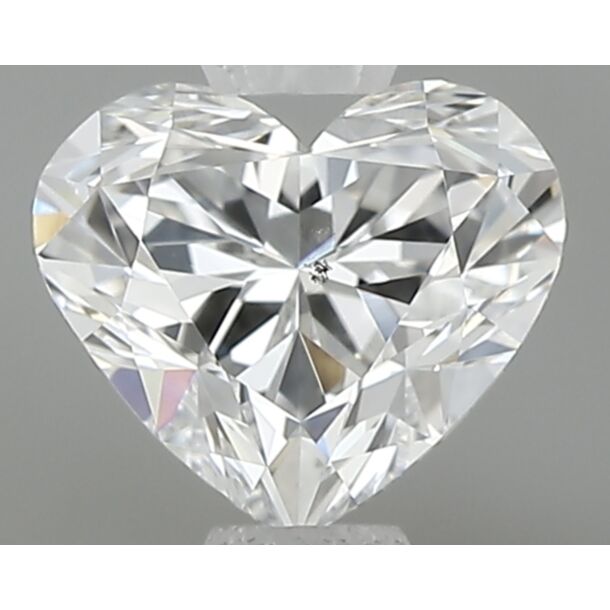 0.5 Carat Diamant Naturel de taille Coeur, Couleur E, Pureté SI1