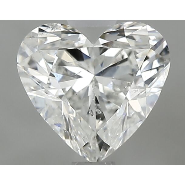 1.01 Karat Natürlicher Diamant Im Herzschliff, Farbe G, Reinheit SI1