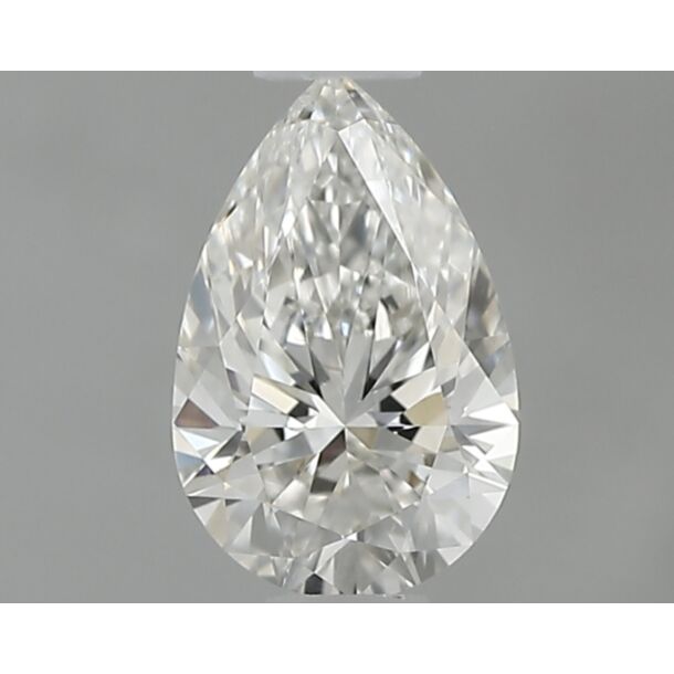 0.5 Karat Natürlicher Diamant Im Tropfenschliff, Farbe I, Reinheit SI1