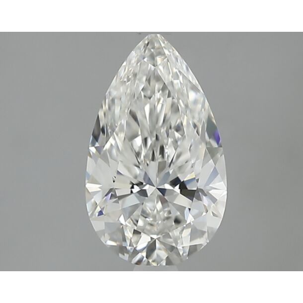 1.5 Carat Natural Diamond, Pear Cut, Color H, Clarity VS2