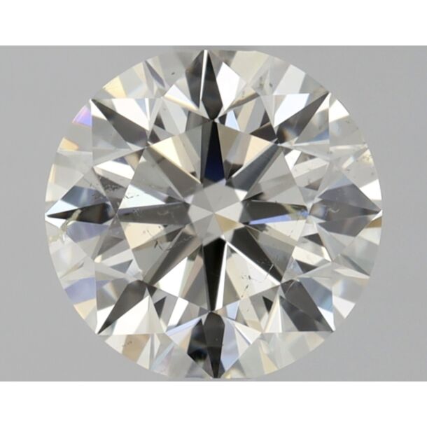 0.9 Carat Natural Diamond, Round Cut, Color I, Clarity SI1