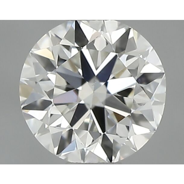 0.5 Karaat Natuurlijke Diamant met een Briljant vorm, Kleur I, Zuiverheid VS2