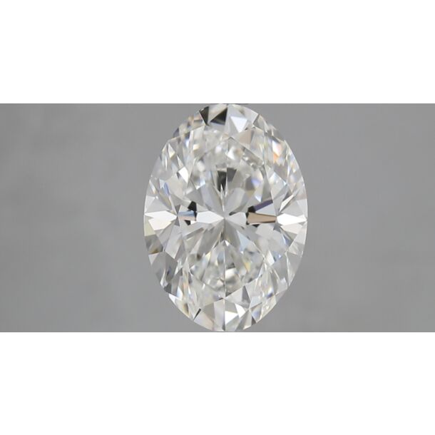 2.5 Carat Diamant Naturel de taille Oval, Couleur F, Pureté VS1