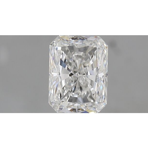 1.31 Carat Natural Diamond, Radiant Cut, Color F, Clarity VVS1