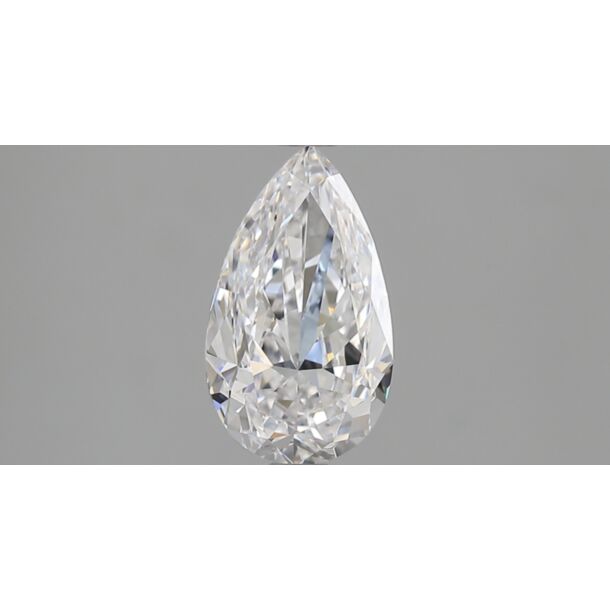 1.52 Carat Natural Diamond, Pear Cut, Color D, Clarity VS2