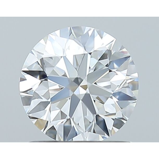 0.96 Carat Diamant Naturel de taille Brillant, Couleur F, Pureté IF