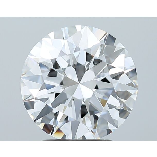 2.5 Karaat Natuurlijke Diamant met een Briljant vorm, Kleur E, Zuiverheid VS2