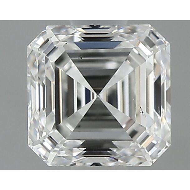 0.7 Karat Natürlicher Diamant Im Asscherschliff, Farbe E, Reinheit SI1