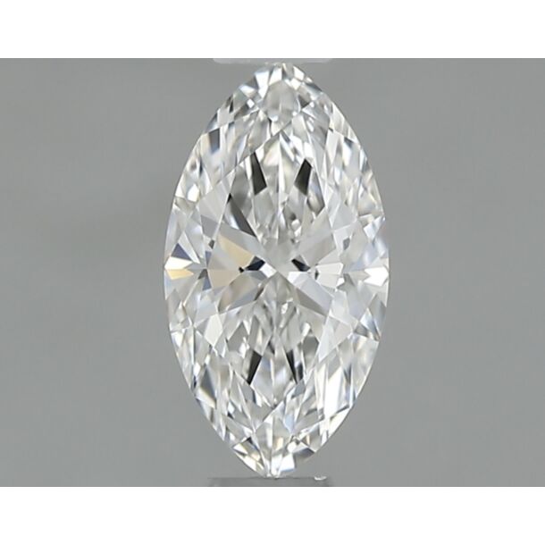 0.34 Carat Natural Diamond, Marquise Cut, Color E, Clarity VVS2