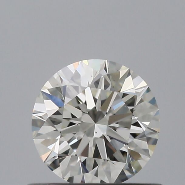 0.54 Karaat Natuurlijke Diamant met een Briljant vorm, Kleur I, Zuiverheid VS1