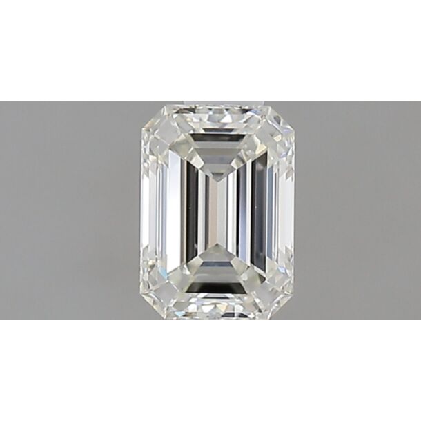 0.5 Karaat Natuurlijke Diamant met een Smaragd vorm, Kleur G, Zuiverheid VVS2 0.5 Karaat Natuurlijke Diamant met een Smaragd vorm, Kleur G, Zuiverheid VVS2