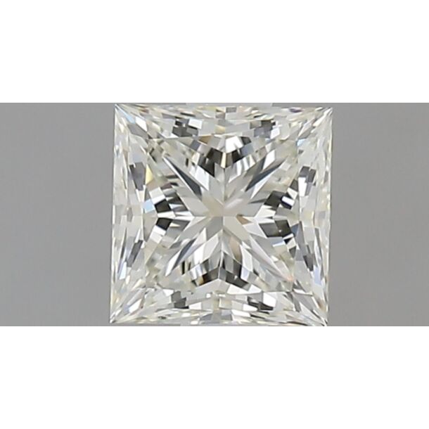 0.74 Karaat Natuurlijke Diamant met een Prinses vorm, Kleur I, Zuiverheid VVS2