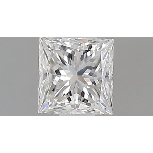 0.39 Karat Natürlicher Diamant Im Prinzessschliff, Farbe G, Reinheit VVS1