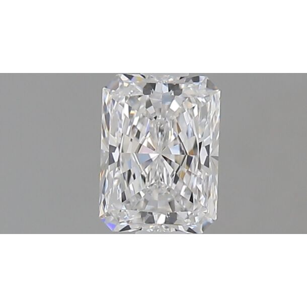 0.7 Carat Natural Diamond, Radiant Cut, Color D, Clarity VS1