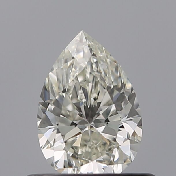 0.5 Karat Natürlicher Diamant Im Tropfenschliff, Farbe H, Reinheit VVS1