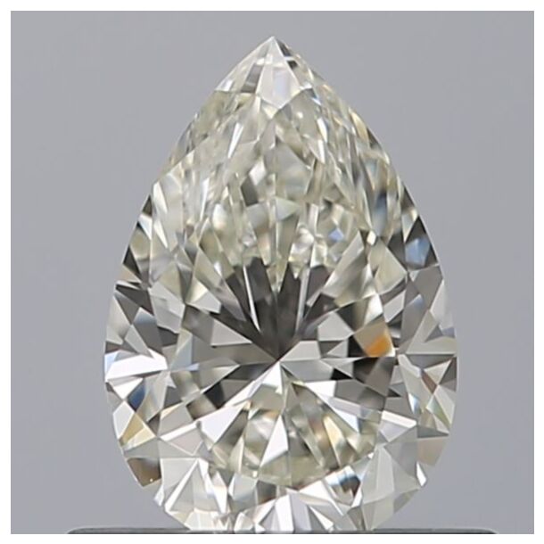 0.5 Karat Natürlicher Diamant Im Tropfenschliff, Farbe H, Reinheit VVS1