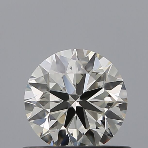 0.55 Karat Natürlicher Diamant Im Brillantschliff, Farbe H, Reinheit VVS2