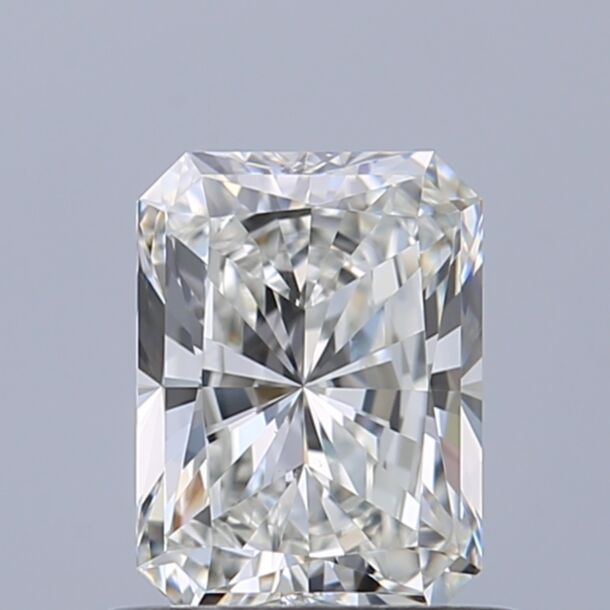 0.7 Carat Natural Diamond, Radiant Cut, Color G, Clarity VS1