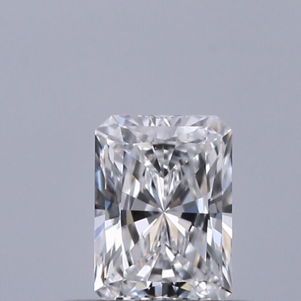 0.34 Carat Natural Diamond, Radiant Cut, Color D, Clarity VVS1