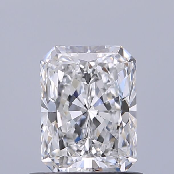 0.7 Carat Natural Diamond, Radiant Cut, Color E, Clarity VS2