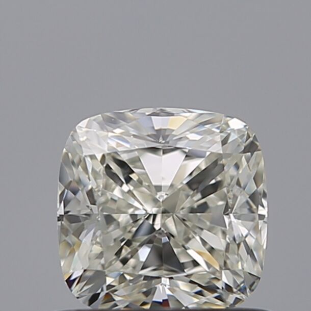 0.72 Karat Natürlicher Diamant Im Kissenschliff, Farbe H, Reinheit VVS1