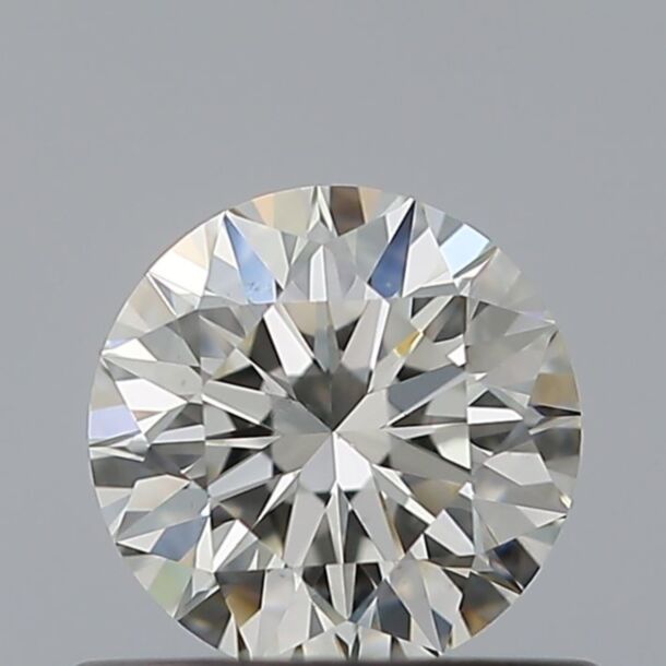 0.51 Karaat Natuurlijke Diamant met een Briljant vorm, Kleur I, Zuiverheid VS2