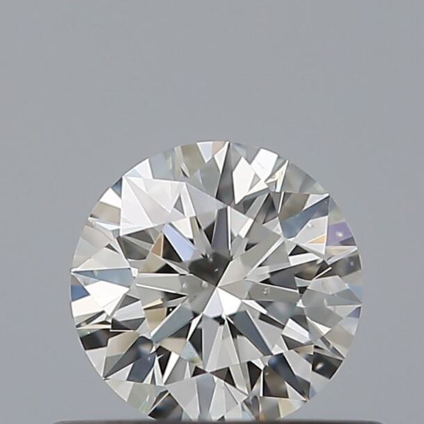 0.4 Karaat Natuurlijke Diamant met een Briljant vorm, Kleur F, Zuiverheid VS2