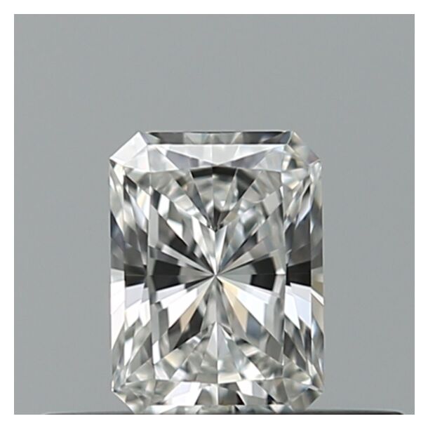 0.31 Carat Natural Diamond, Radiant Cut, Color E, Clarity IF