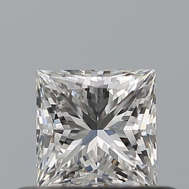 0.4 Karaat Natuurlijke Diamant met een Prinses vorm, Kleur G, Zuiverheid VS1