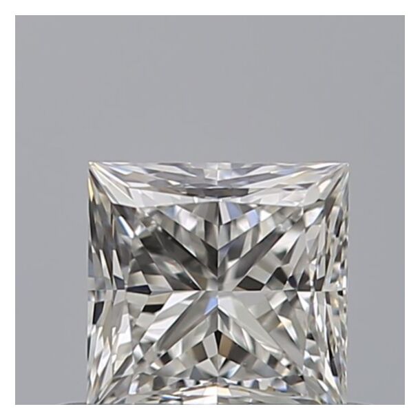 0.5 Karat Natürlicher Diamant Im Prinzessschliff, Farbe G, Reinheit VS1