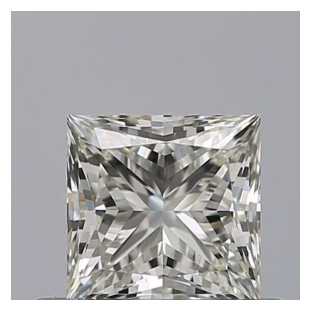 0.5 Karat Natürlicher Diamant Im Prinzessschliff, Farbe H, Reinheit IF