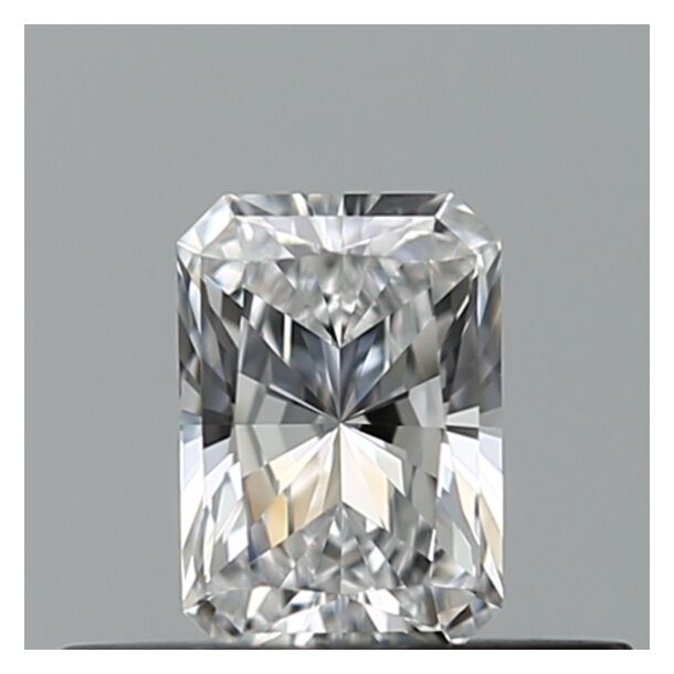 0.3 Carat Natural Diamond, Radiant Cut, Color D, Clarity VVS1