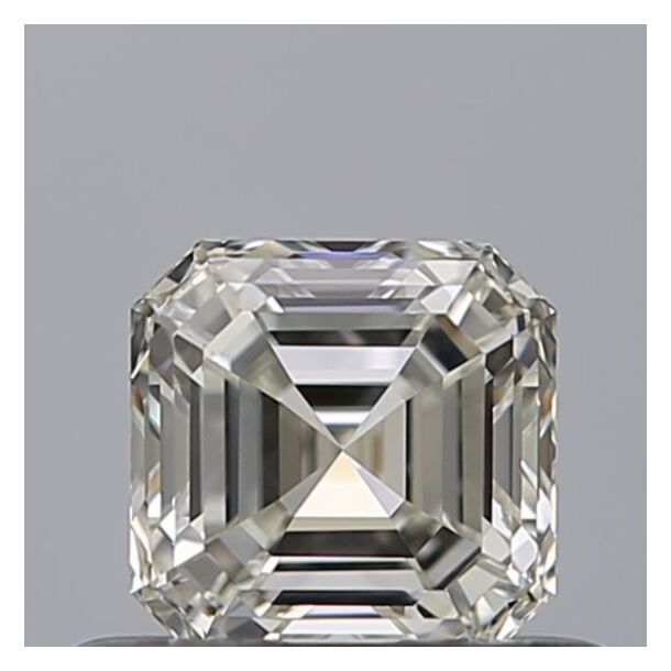 0.51 Carat Natural Diamond, Asscher Cut, Color G, Clarity VVS2 0.51 Carat Natural Diamond, Asscher Cut, Color G, Clarity VVS2