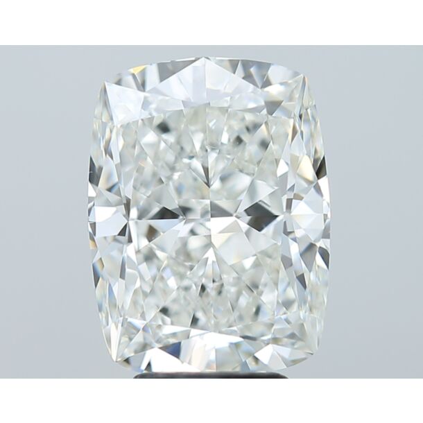 5.02 Carat Natural Diamond, Cushion Cut, Color H, Clarity VS1