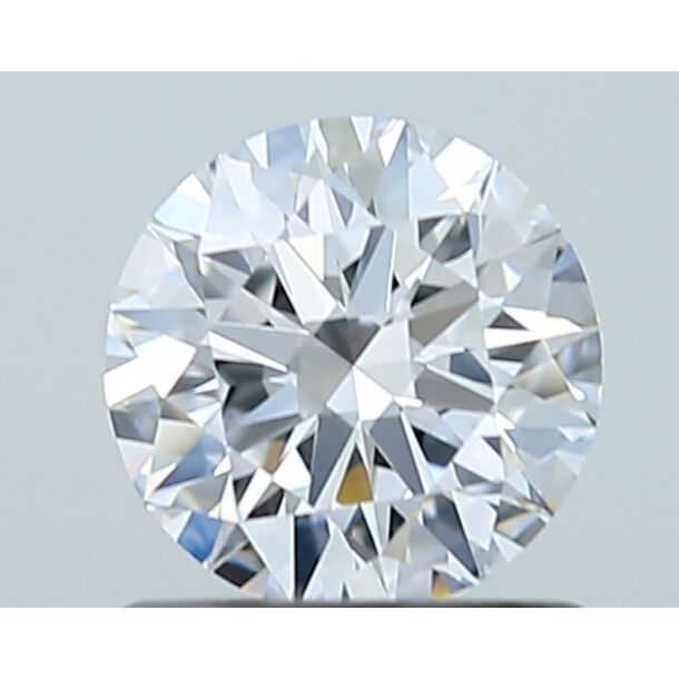 0.9 Carat Diamant Naturel de taille Brillant, Couleur D, Pureté IF