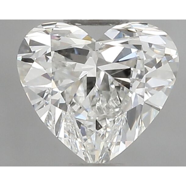 0.5 Karaat Natuurlijke Diamant met een Hart vorm, Kleur H, Zuiverheid VS2 0.5 Karaat Natuurlijke Diamant met een Hart vorm, Kleur H, Zuiverheid VS2