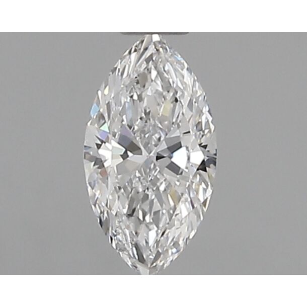 0.41 Karaat Natuurlijke Diamant met een Marquise vorm, Kleur D, Zuiverheid SI1