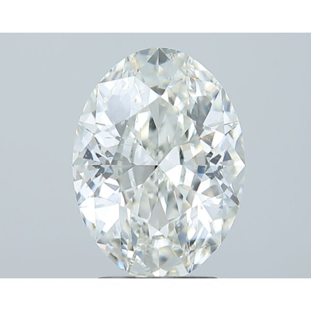 2.51 Carat Diamant Naturel de taille Oval, Couleur G, Pureté SI1 2.51 Carat Diamant Naturel de taille Oval, Couleur G, Pureté SI1