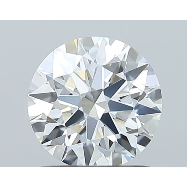 1.01 Carat Diamant Naturel de taille Brillant, Couleur F, Pureté FL