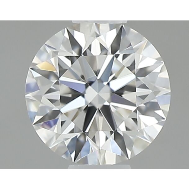 0.43 Carat Diamant Naturel de taille Brillant, Couleur F, Pureté IF