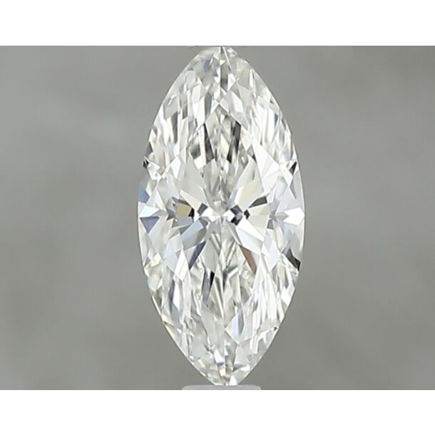 0.51 Carat Natural Diamond, Marquise Cut, Color I, Clarity SI1