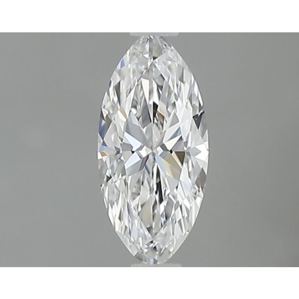 0.36 Carat Natural Diamond, Marquise Cut, Color D, Clarity VVS1