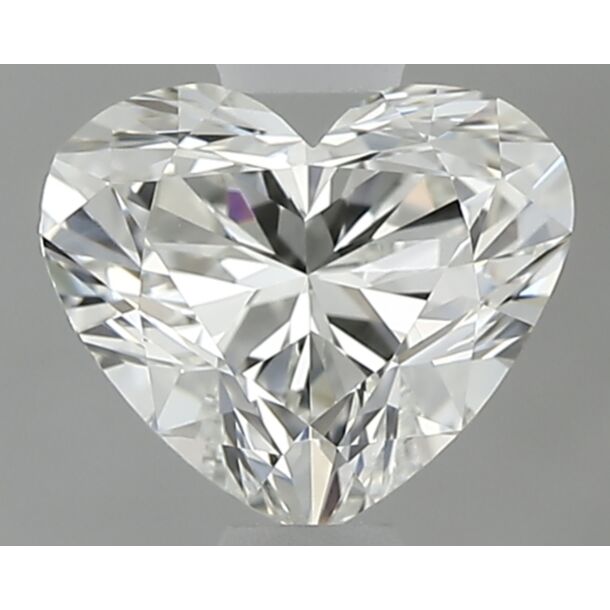 0.75 Karaat Natuurlijke Diamant met een Hart vorm, Kleur I, Zuiverheid VS2