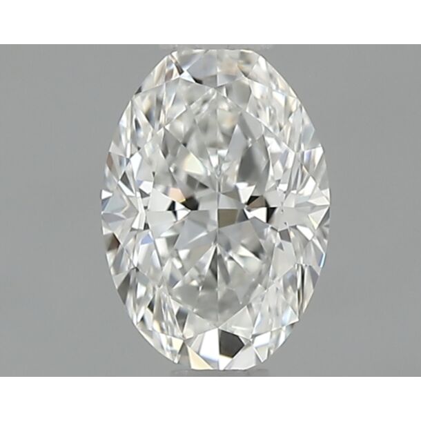 0.42 Karat Natürlicher Diamant Im Ovalschliff, Farbe G, Reinheit IF